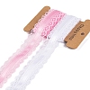 4 Yards 2 Colors Polyester Lace Trim OCOR-A008-02B-1