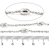 304 Stainless Steel Oval Link Chains CHS-M005-01P-3