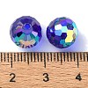 AB Color Plated Glass Beads EGLA-P059-02B-AB27-3