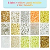 DIY Round Glass Beads Bracelets Making Kits SEED-FS0001-34-2