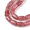 Natural Strawberry Quartz Beads Strands G-G980-29A-4