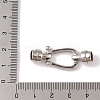 Non-Tarnish 304 Stainless Steel Cord Locks STAS-C109-25P-3