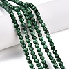 Dyed Natural White Jade Beads Strands G-T140-4mm-B08-2