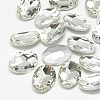 Pointed Back Glass Rhinestone Cabochons RGLA-T080-18x25mm-01-1