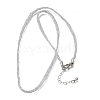 3.5MM Polyester Metallic Cord Braided Cord Necklace Making FB-CBAA152-01P-11-1