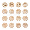 Basswood Milestone Cards WOOD-TA0002-44-10