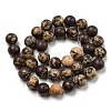 Natural Cherry Blossom Jasper Beads Strands G-C079-A02-04-3