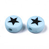 Opaque Acrylic Beads MACR-N008-32H-3