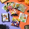 100Pcs 10 Colors Halloween Theme Plastic Bakeware Bag OPP-YW0001-05-5