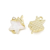 Alloy Crystal Rhinestone Charms AL-CBA8C77-01C-G-2