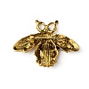 Rhinestone Bee Brooch Pin JEWB-WH0022-61C-2