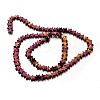 Electroplate Non-magnetic Synthetic Hematite Bead Strands G-F300-24B-04-2
