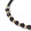 6Pcs Glass Braided Bead Bracelets BJEW-JB11419-5