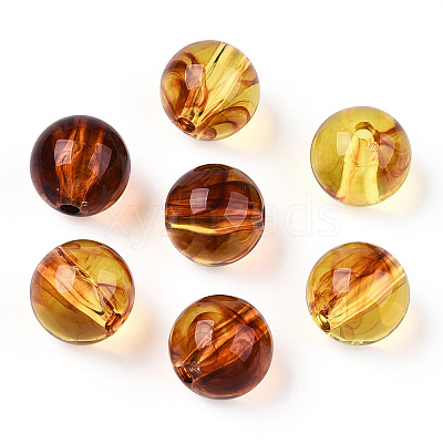 Transparent Acrylic Beads TACR-N018-03C-1