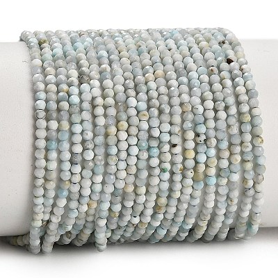 Natural Larimar Beads Strands X-GG-CBA767B-A03-1