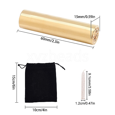 Brass Handles AJEW-CP0001-22E-1