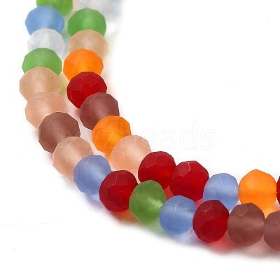 Transparent Glass Beads Strands EGLA-A034-M4mm-63-1