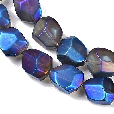 Electroplate Glass Beads Strands EGLA-C009-01A-FR02-1