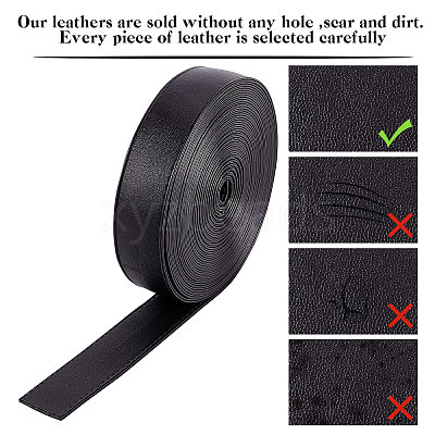 Flat PU Imitation Leather Cord LC-WH0006-05A-02-1