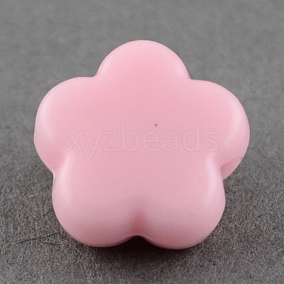 Opaque Acrylic Beads LS-SACR-R796-04-1