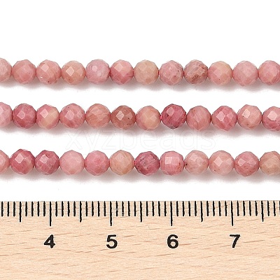 Natural Rhodonite Beads Strands G-E411-11A-4mm-1