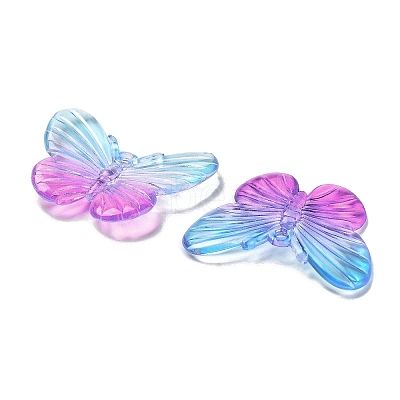 Transparent Acrylic Pendants OACR-H116-06D-1