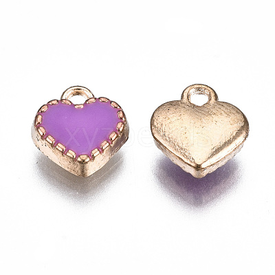 Alloy Enamel Charms X-ENAM-Q033-51H-1