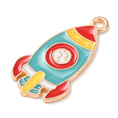 Alloy with Enamel Pendants AL-CBA9CD2-03A-1