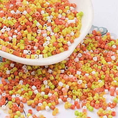 Baking Paint Glass Seed Beads SEED-S042-05B-44-1