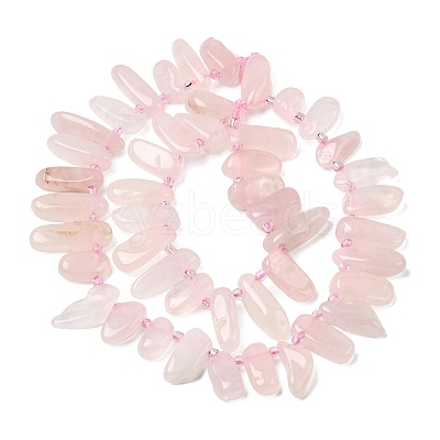 Natural Rose Quartz Beads Strands G-L649-D04-01-1