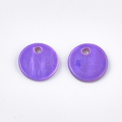 Freshwater Shell Charms X-SHEL-T012-61A-07-1