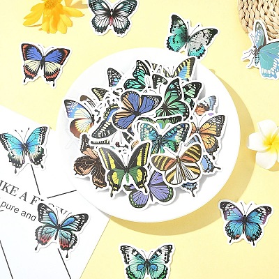 100Pcs Cartoon Paper Sticker DIY-FS0008-06-1