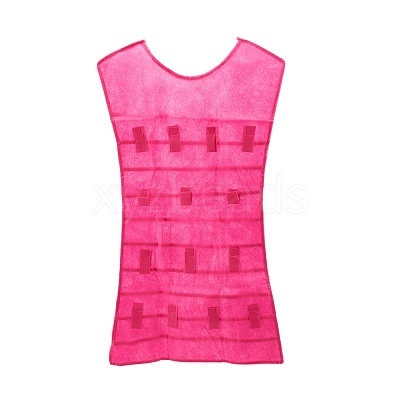 Non-Woven Fabrics Jewelry Hanging Display Bags AJEW-C013-01B-1