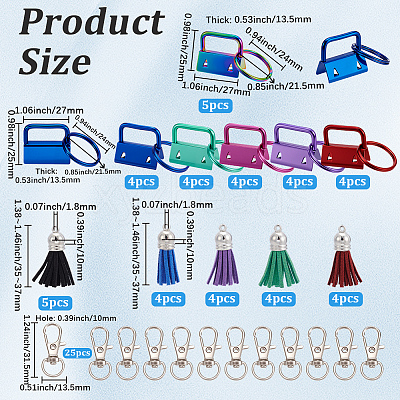 DIY Keychain Making Kit DIY-SP0006-93-1