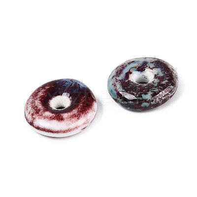 Vintage Handmade Porcelain Beads PORC-N013-20-10-1