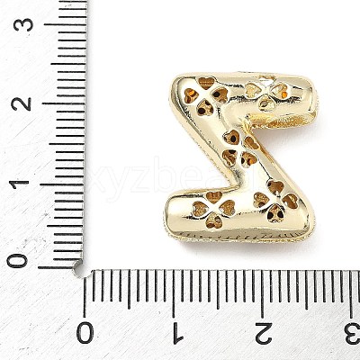 Brass Micro Pave Cubic Zirconia Pendants KK-Z108-02G-Z-1