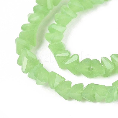 Imitation Jade Glass Beads Strands GLAA-N020-4mm-34-1
