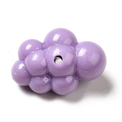 Macaron Color Opaque Acrylic Beads MACR-J122-08B-1