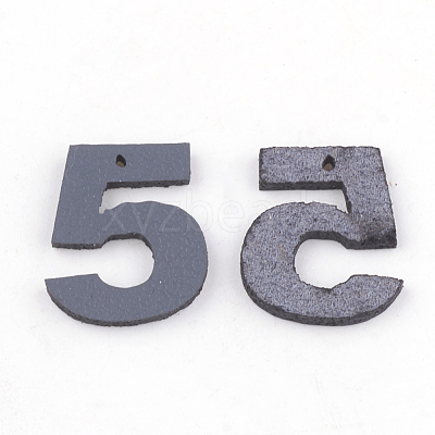 PU Leather Pendants FIND-T020-075B-1