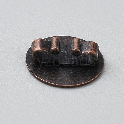 Blank Alloy Bolo Tie Round Slider Pack FIND-WH0126-618R-1