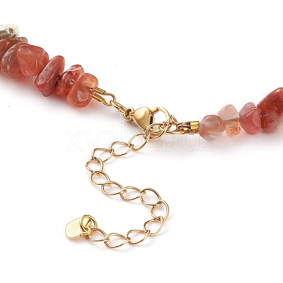 Chakra Jewelry NJEW-JN03252-1