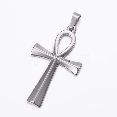 304 Stainless Steel Pendants STAS-H384-05-1