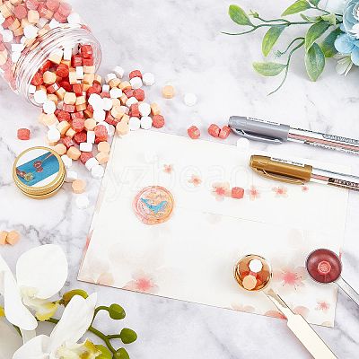 DIY Wax Seal Wax Sealing Stamps Tools Sets DIY-CP0002-81B-1