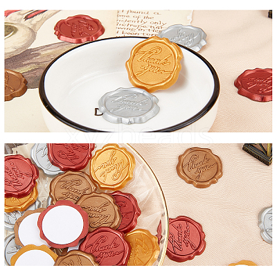 Adhesive Wax Seal Stickers DIY-WH0201-06A-1