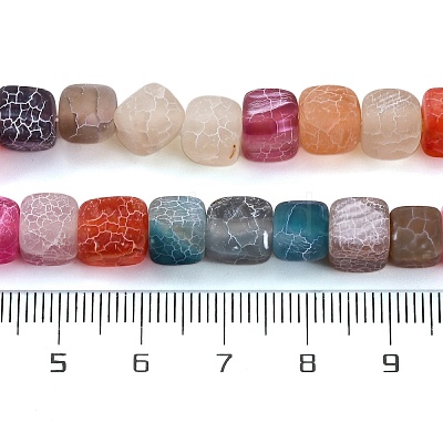 Natural Weathered Agate Beads Strands G-NH0038-01A-1