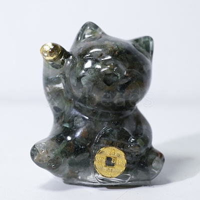 Resin Craft Display Decorations DJEW-PW0021-29G-19-1