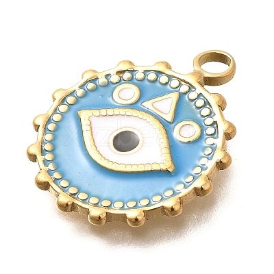 Ion Plating(IP) 304 Stainless Steel Pendants STAS-C115-084-03-1