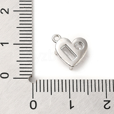 Brass Micro Pave Cubic Zirconia Pendants LS-ZIRC-P113-05P-1