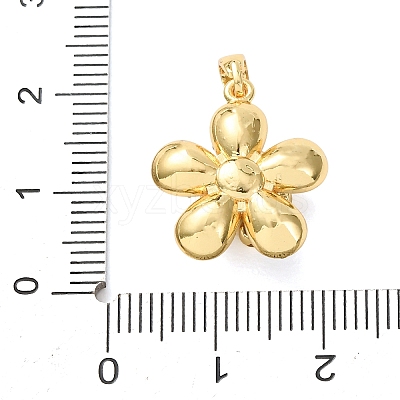 Brass Micro Pave Purple Cubic Zirconia Pendants KK-C264-07G-1