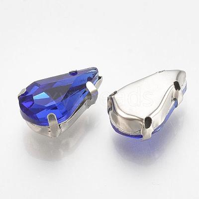 Sew on Rhinestone RGLA-T035-8x13mm-11-1